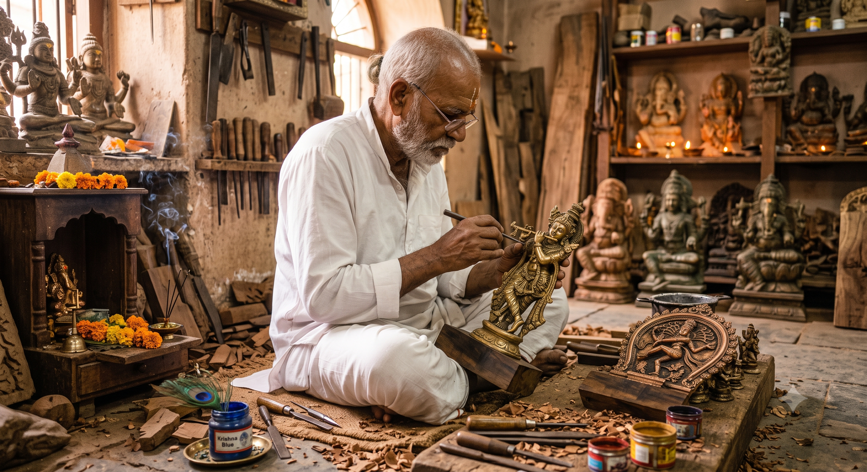 Traditional devotional craftsmanship