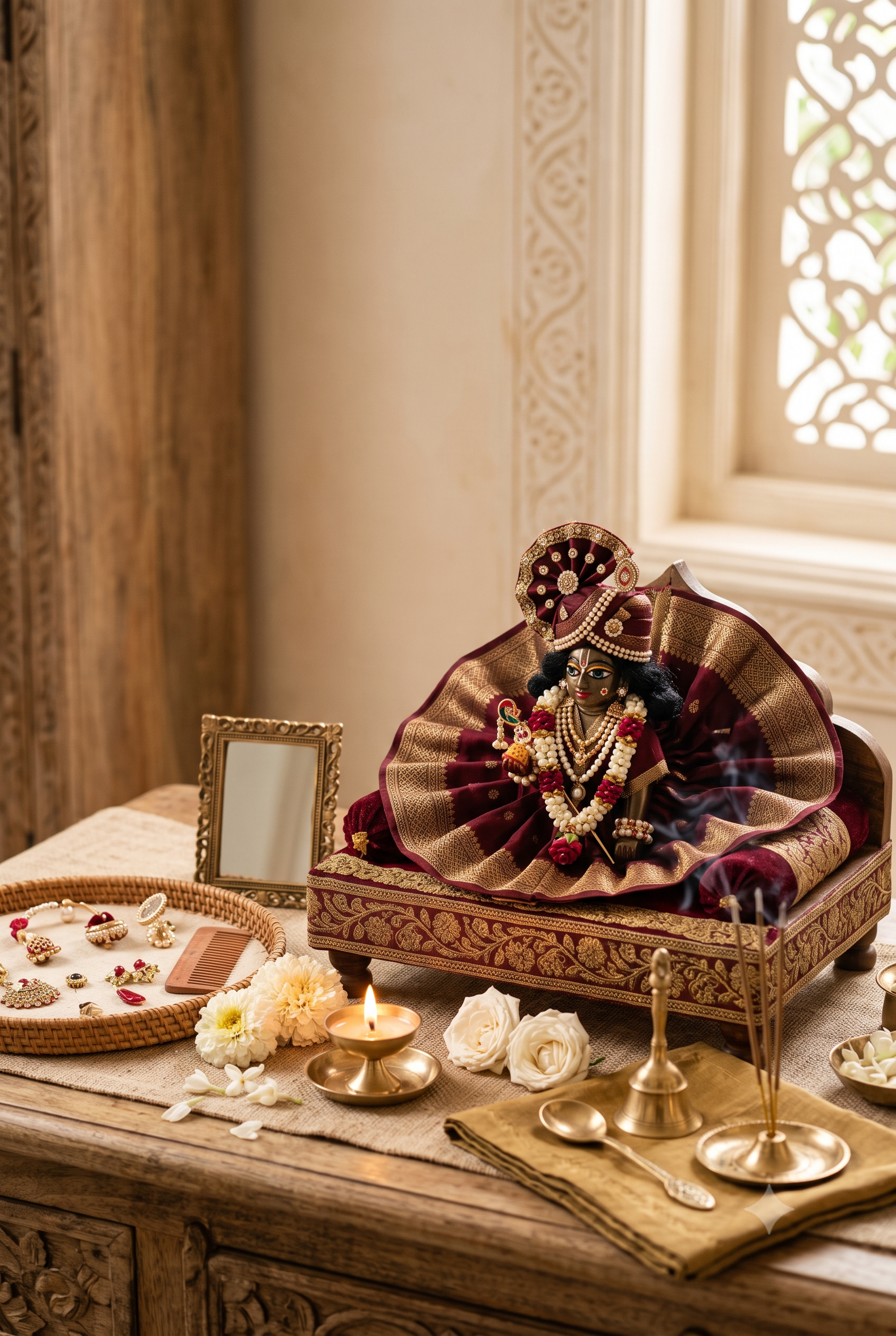Devotional products from SevaManjari
